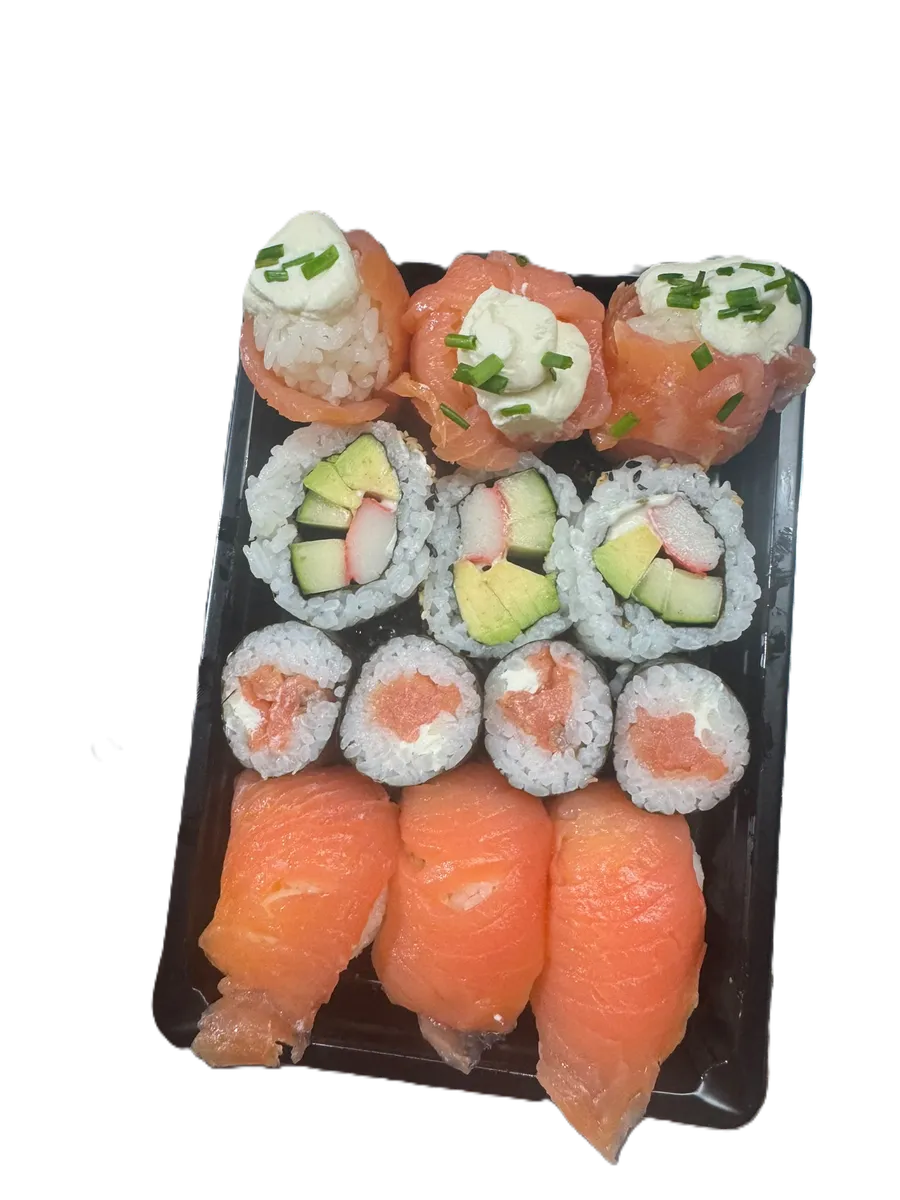 Combo de sushi variado pronto para delivery em Oliveira de Frades