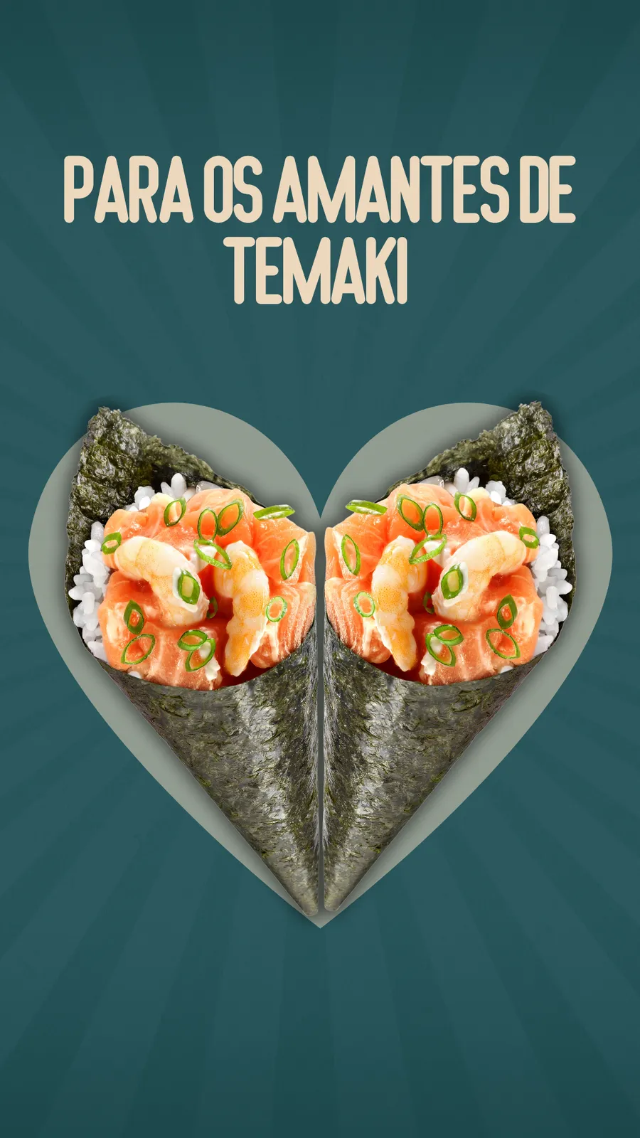 Para os amantes de temaki